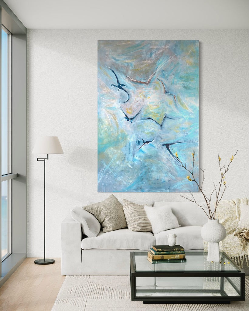 The Birds of Freedom - 100 Paintings 100 Thoughts - Fine Arts Capital