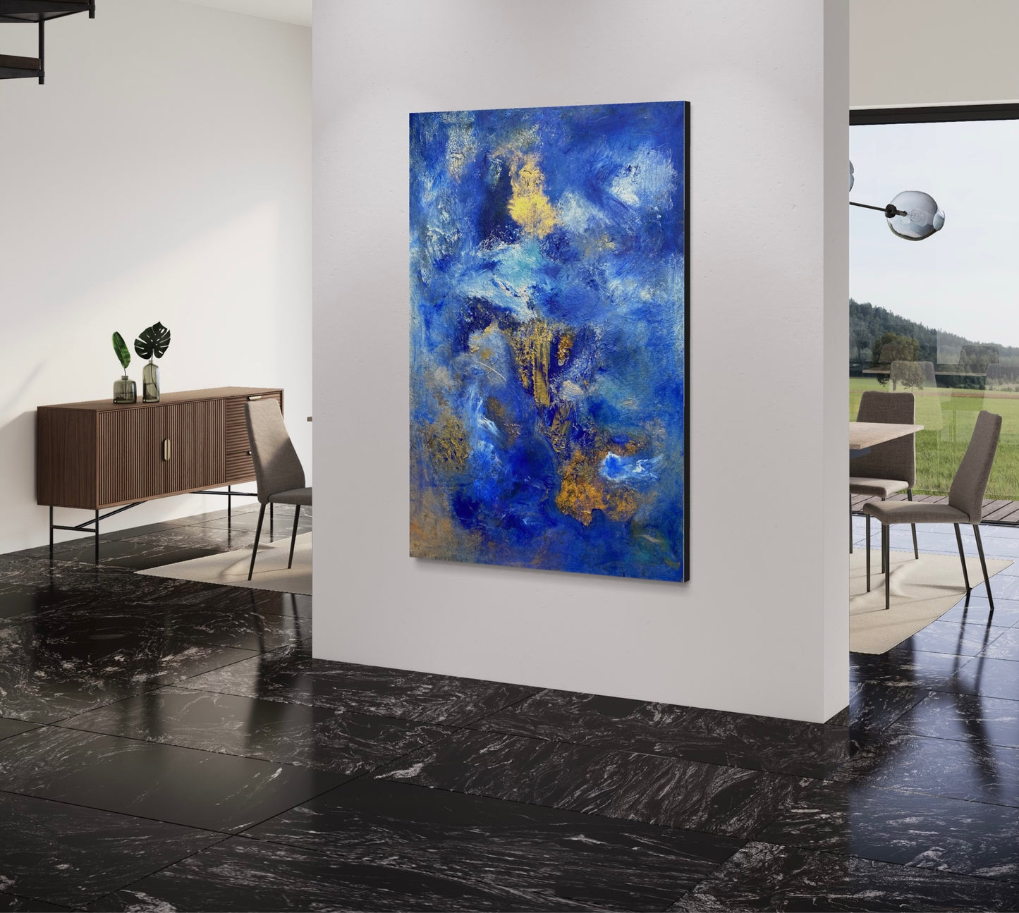 The Peaceful Blue Horizon - Aqua Collection