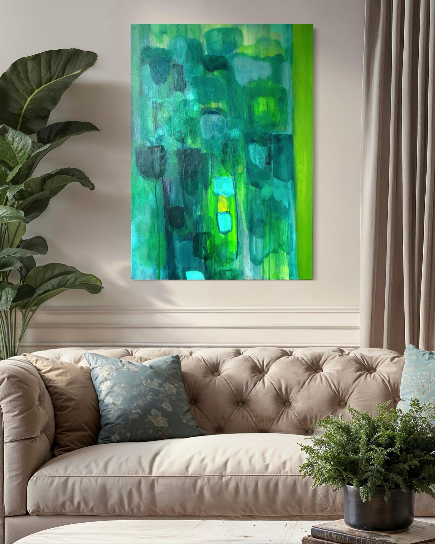 Blue Water Lilies - Secret of Gardens Collection