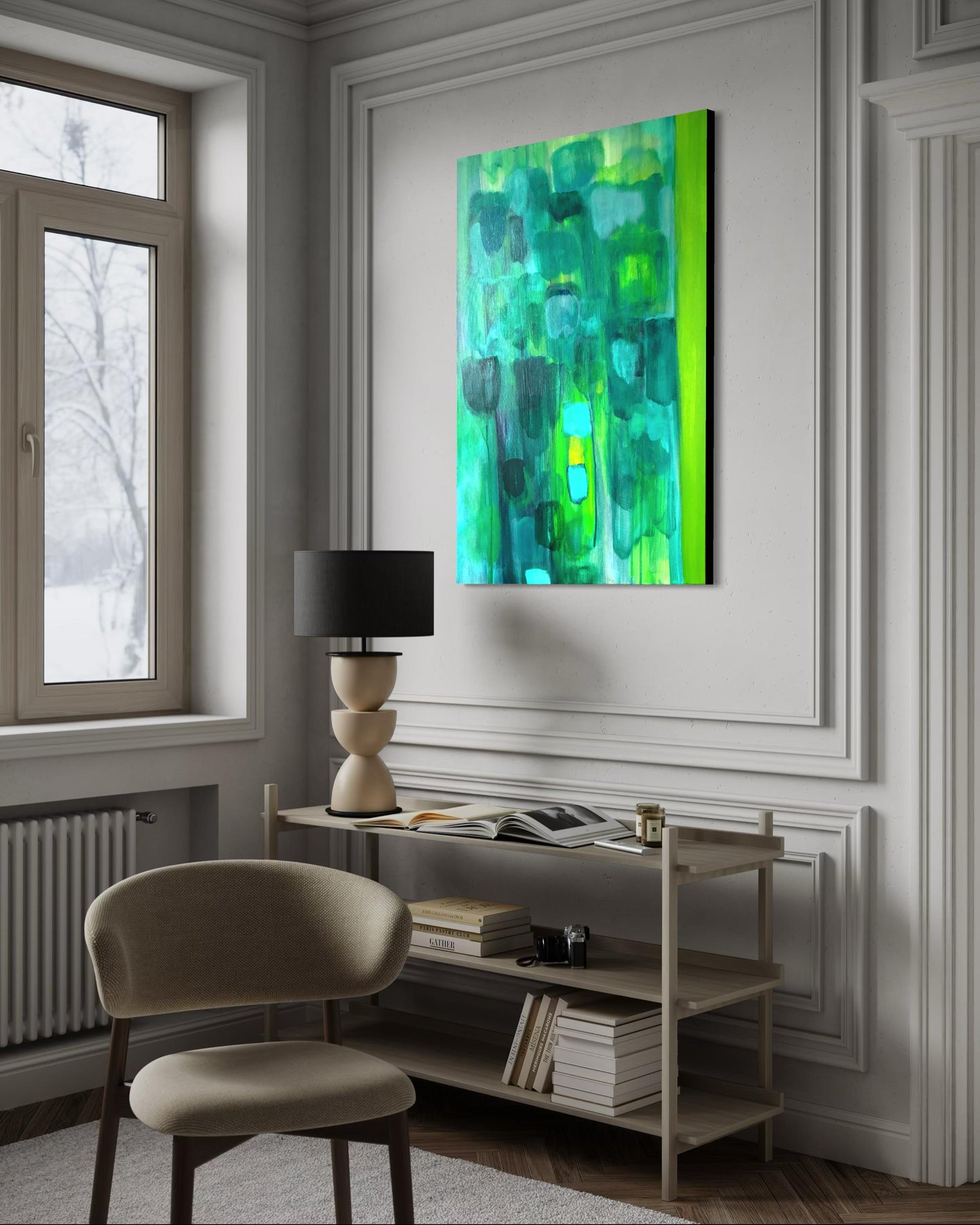 Blue Water Lilies - Secret of Gardens Collection