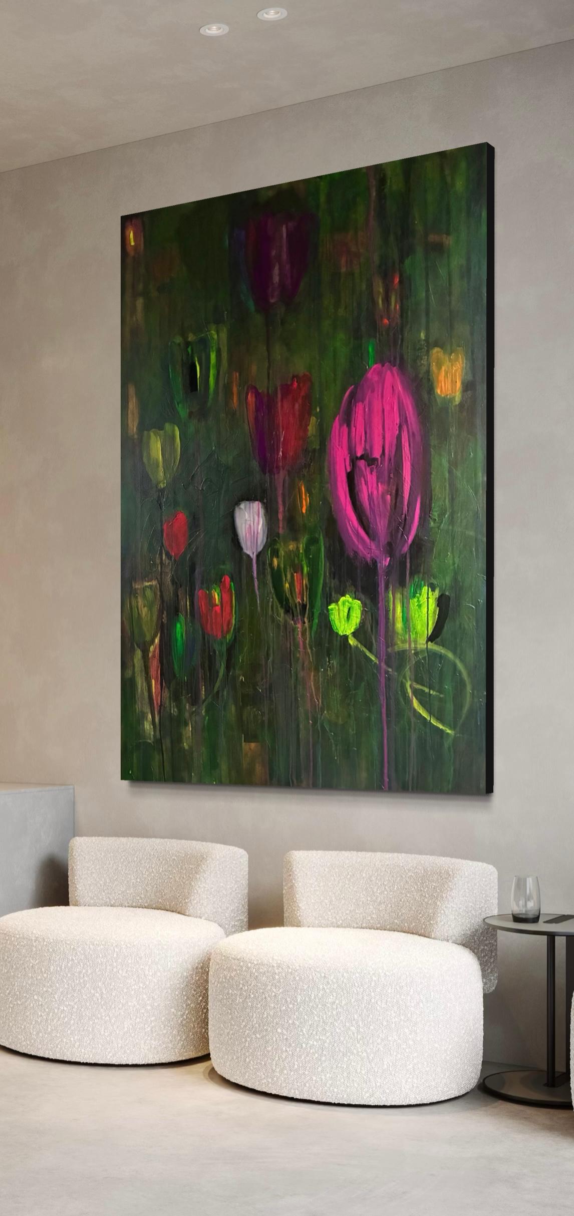 Midnight of Tulips III - Secret of Gardens Collection