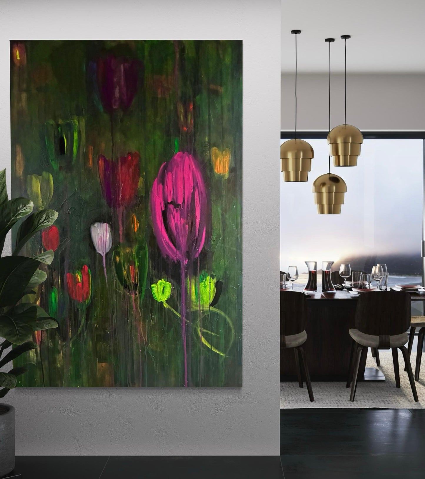 Midnight of Tulips III - Secret of Gardens Collection