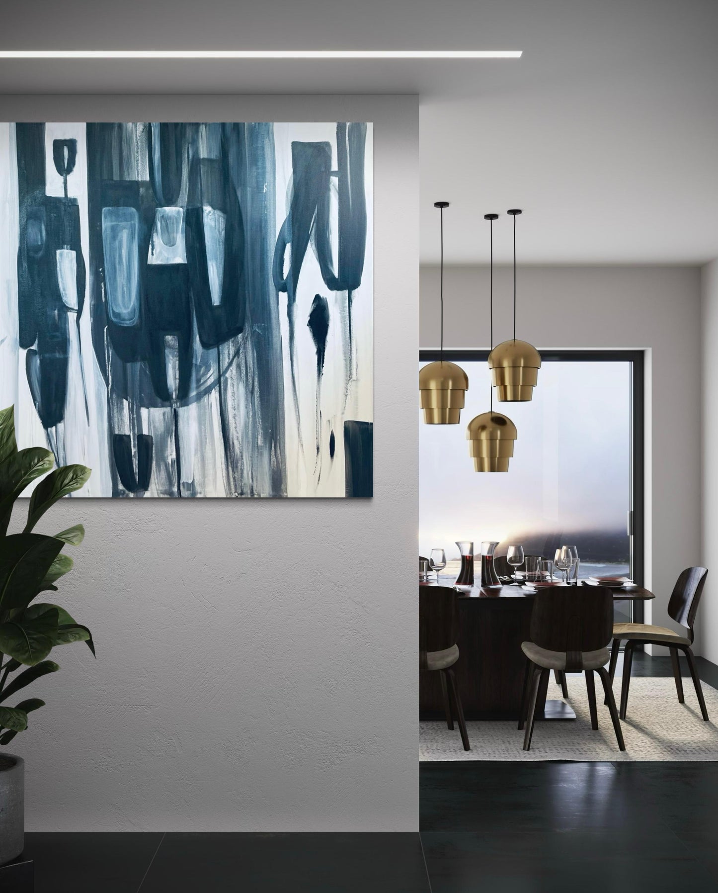 Symphony of Opposites - Monochrome Harmony Collection