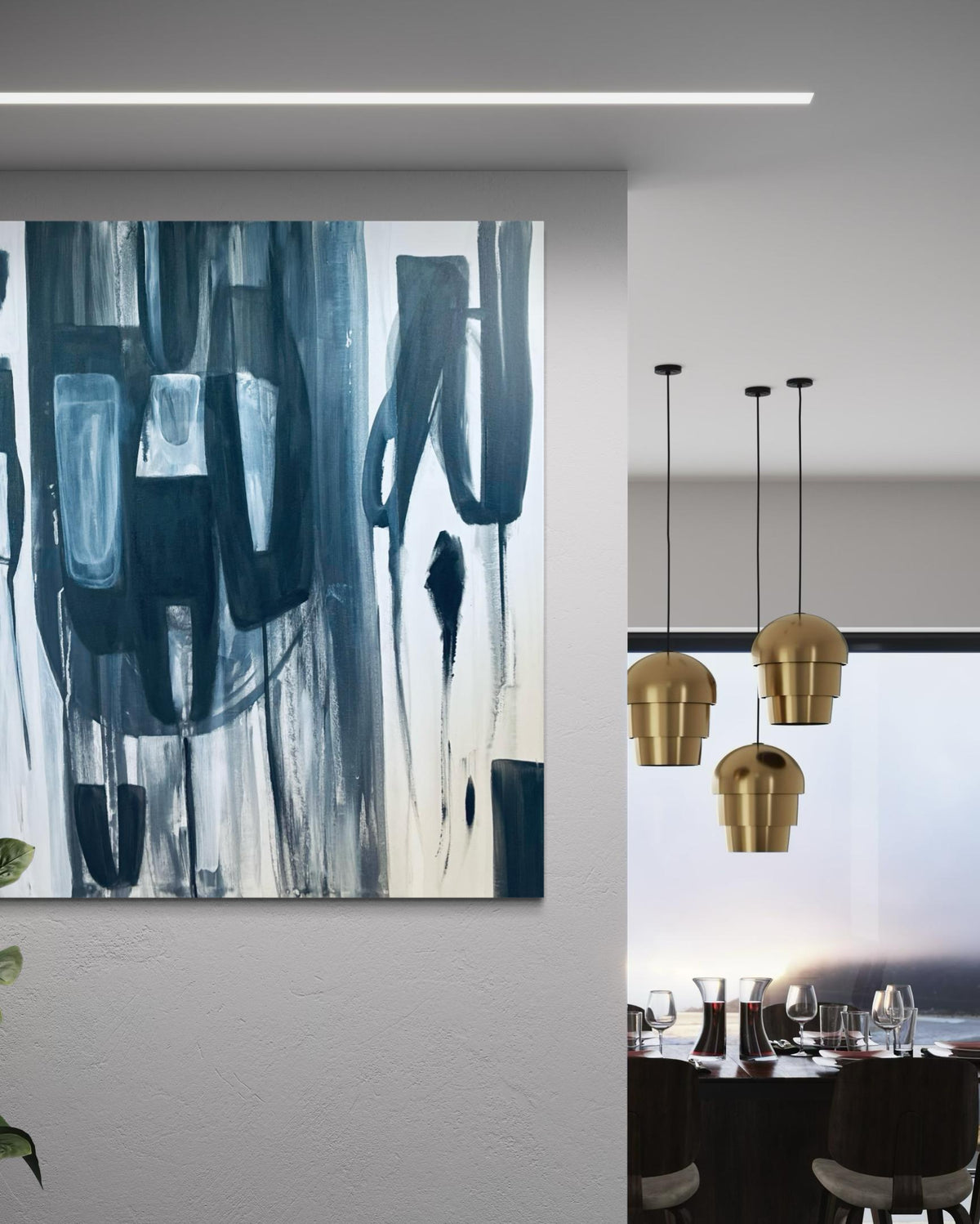 Symphony of Opposites - Monochrome Harmony Collection