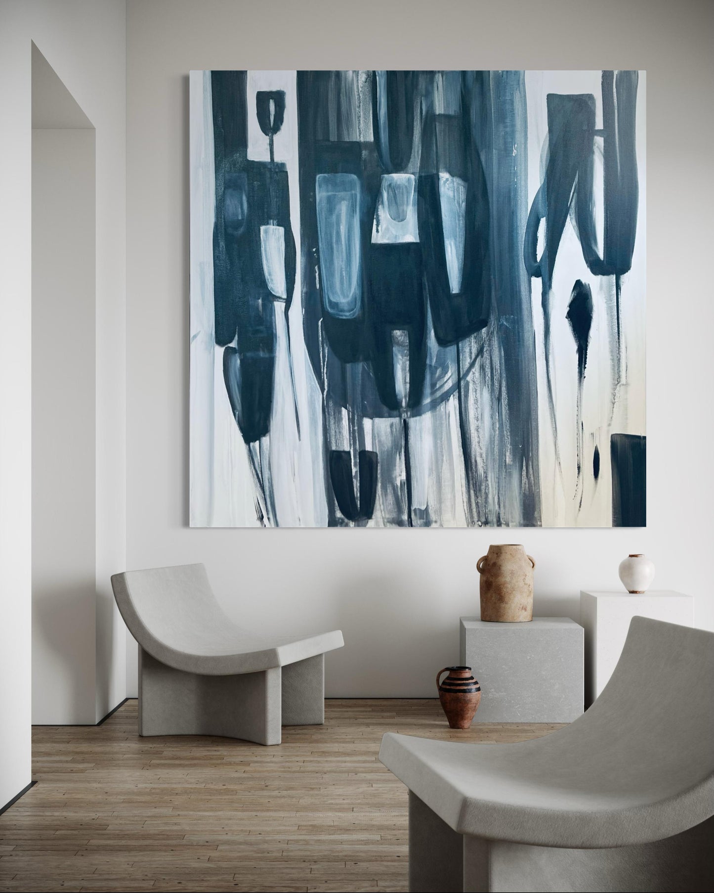 Symphony of Opposites - Monochrome Harmony Collection