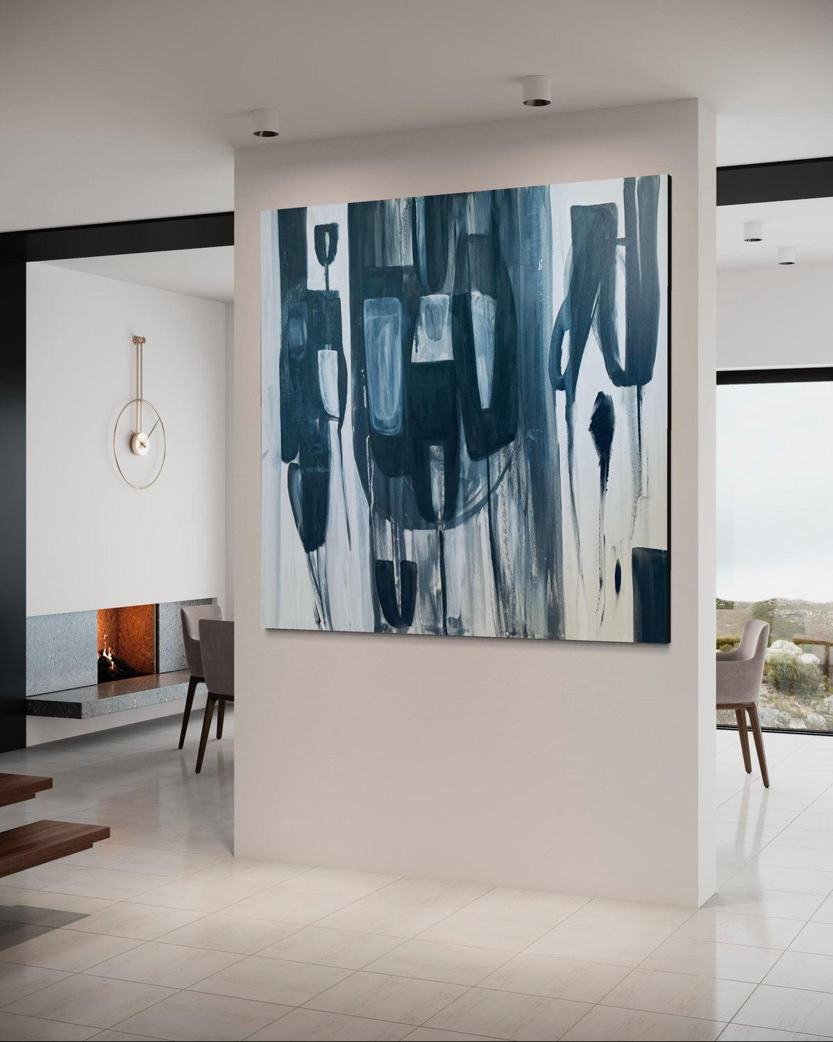Symphony of Opposites - Monochrome Harmony Collection