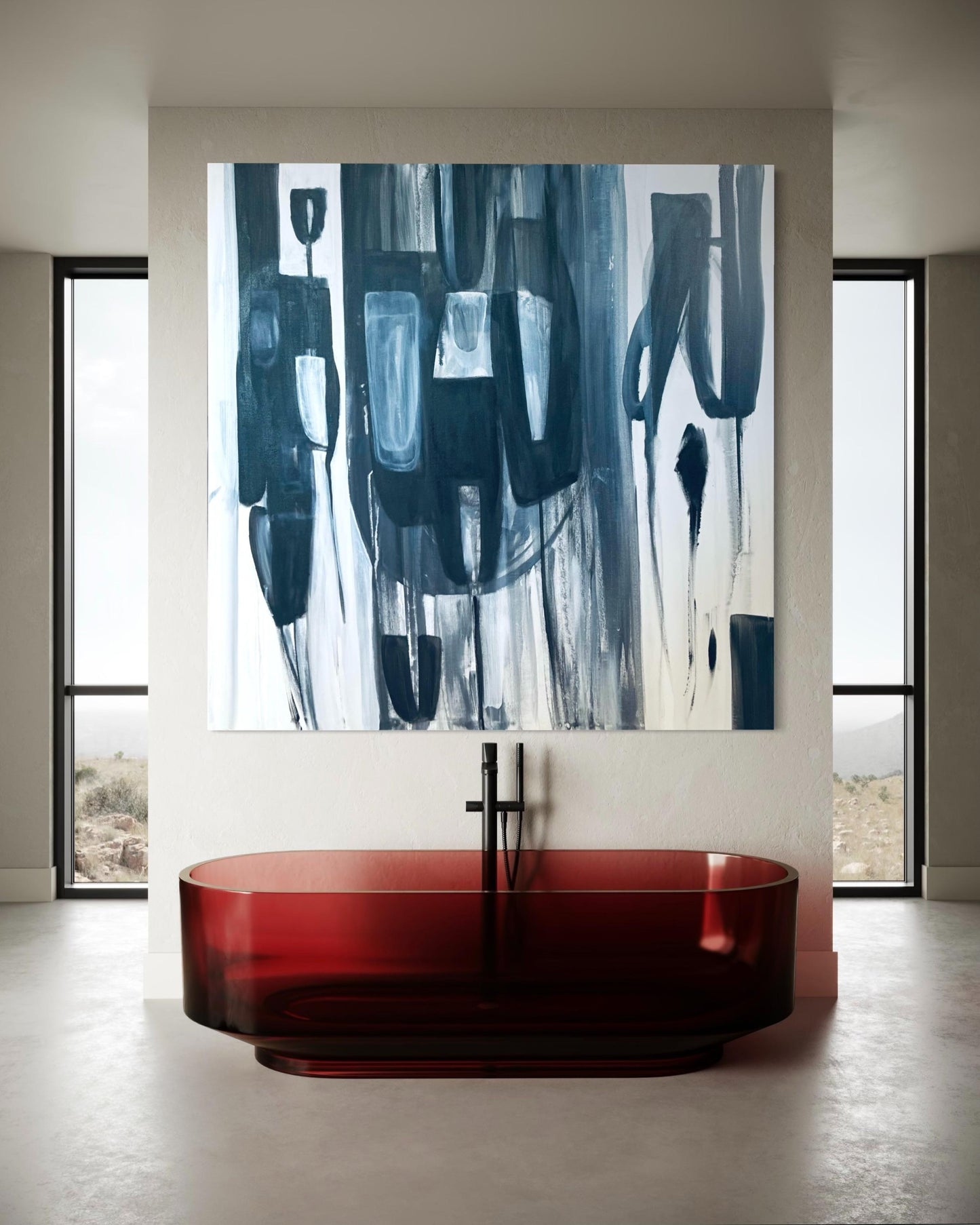 Symphony of Opposites - Monochrome Harmony Collection