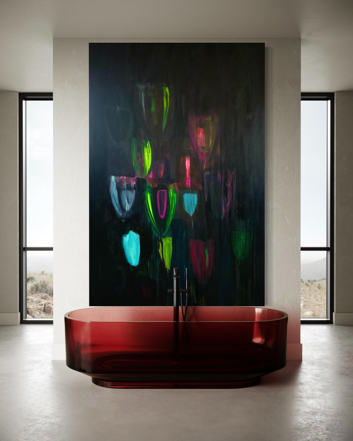 Midnight of Tulips IV. - Secret of Gardens Collection