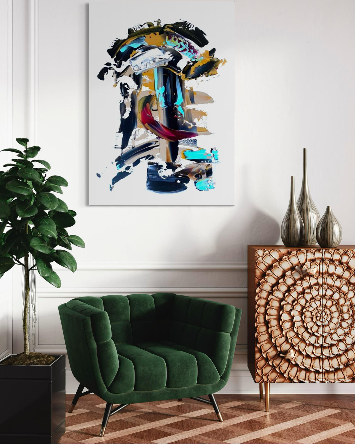Coloured Visions - Winner Painting - Weihnachts zum Opernhaus
