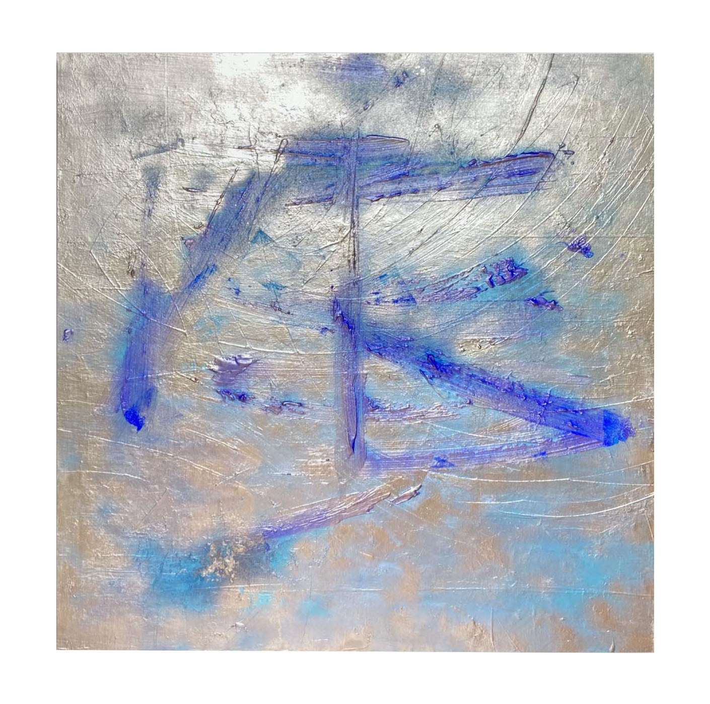 Hiragana Abstract Painting