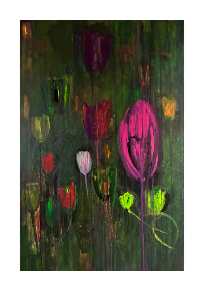 Midnight of Tulips III - Secret of Gardens Collection